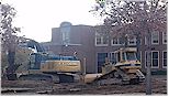 Eastern side driveway contruction-heavy equipment